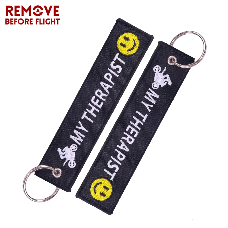 Брелок с вышивкой Мой терапевт 3 шт./лот|key chain|key key chainchain for keys |