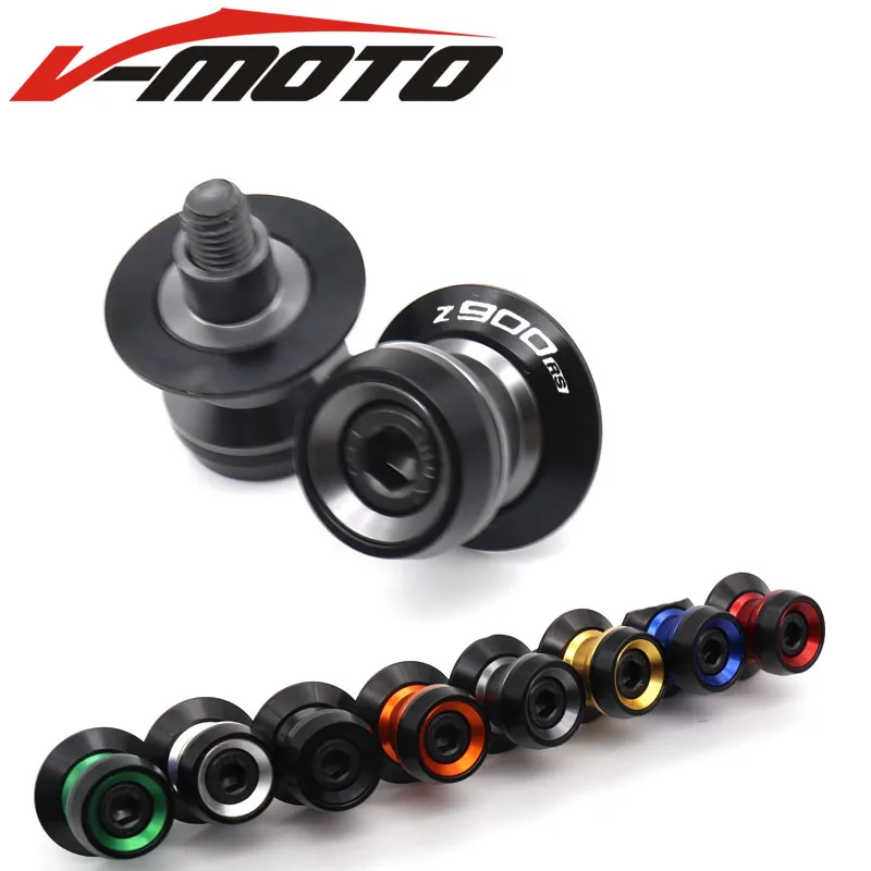 

Moto di Alluminio di CNC Forcellone Rocchetti Slider Del Basamento Viti Per KAWASAKI Z 900RS Z900RS