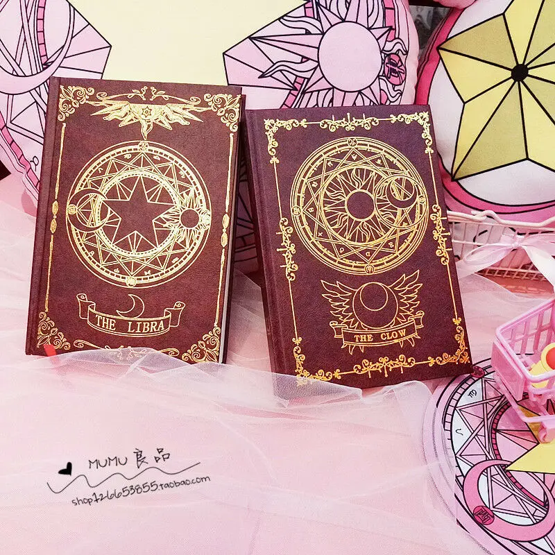 Аниме карты Captor Sakura ноутбук Pocketbook Волшебный Массив блокнот портативная книга