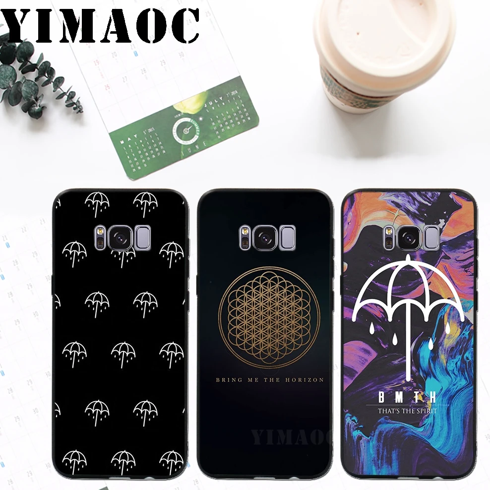 Мягкий силиконовый чехол YIMAOC Bring Me the Horizon Cool для samsung Galaxy S9 S8 A6 Plus 2018 S7 S6 Edge A5 A3 2017 2016