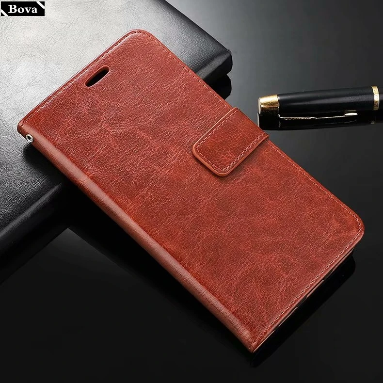 Защитный чехол для Meizu M6T держатель карт искусственный кошелек флип