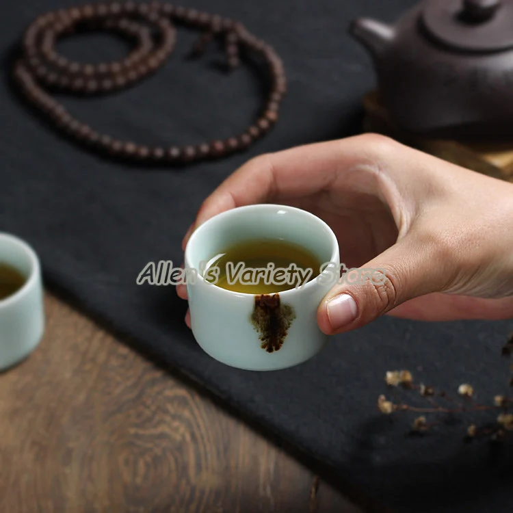 Уникальные элегантные чашки Gaiwan утварь и рисунком кунг фу чайные сервизы из