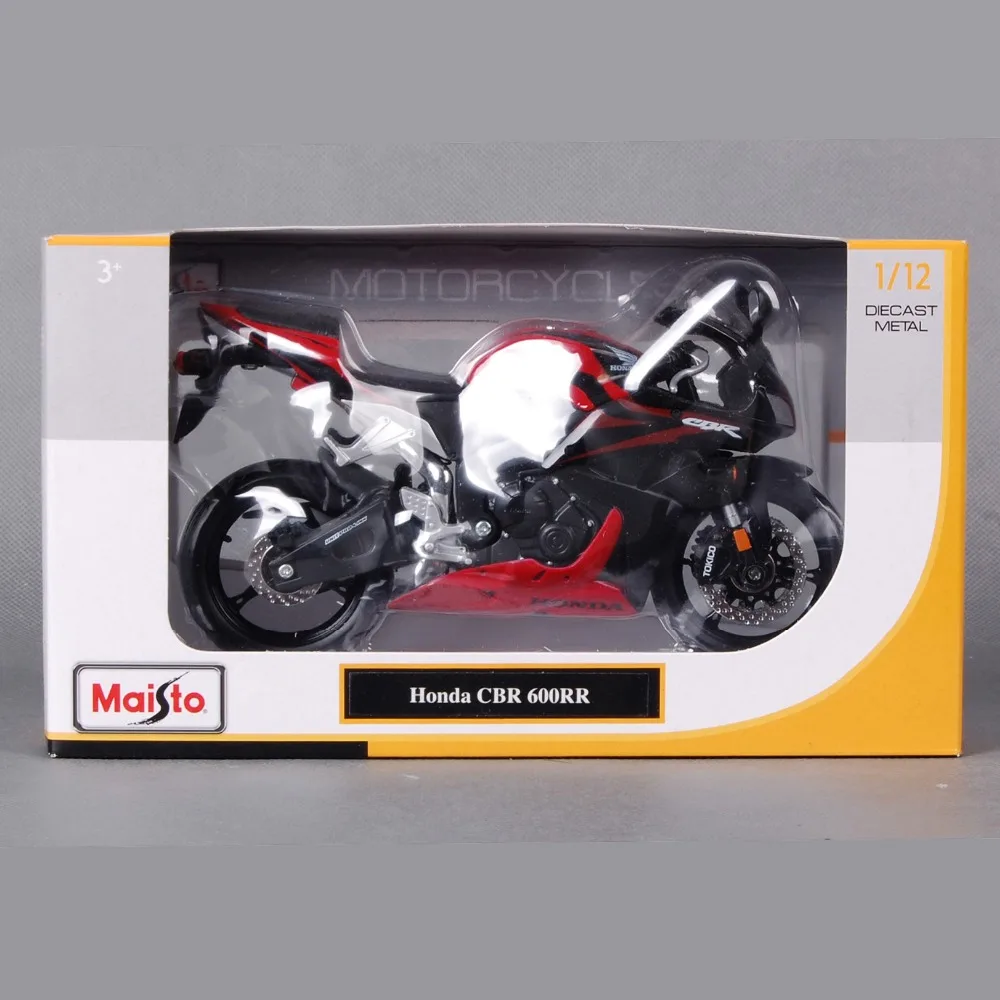 Maisto 1:12 CBR600RR красный мотоцикл литье под давлением для honda cool модель мотоцикла