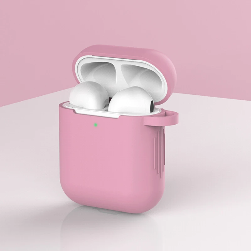 Ультратонкий чехол для Air Pods мягкий силиконовый Airpods противоударный защитный