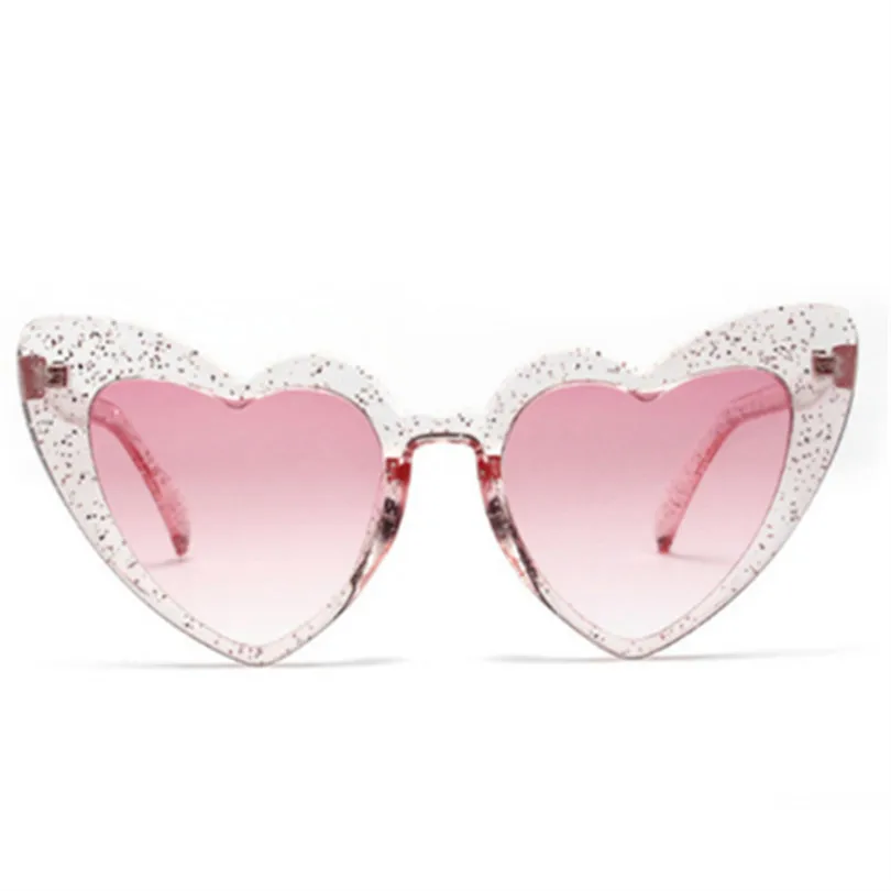 Flash Pink XojoX Модные солнцезащитные очки в форме сердца, женские винтажные очки кошачий глаз, красивые вечерние очки, распродажа - Цвет линз: Flash Pink