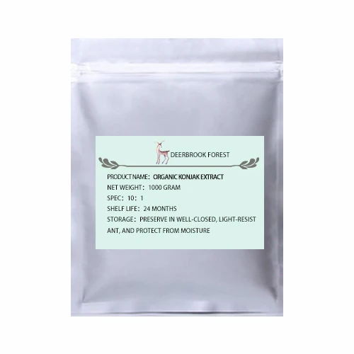 1000g(35.3oz) Сертификат USDA и EC органический экстракт konjak 10:1 глюкоманнан - Цвет: 1000g(35.3oz)