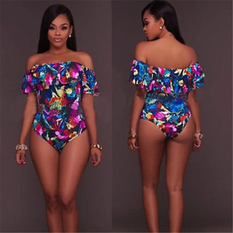 Женский комплект бикини новинка 2017 с мягким принтом в виде листьев лотоса