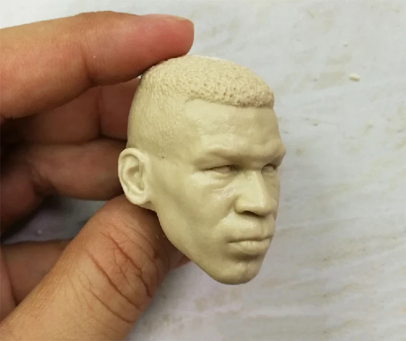 1/6 Tyson Неокрашенная голова пустая закрытый рот версия для 12 &quotфигурки