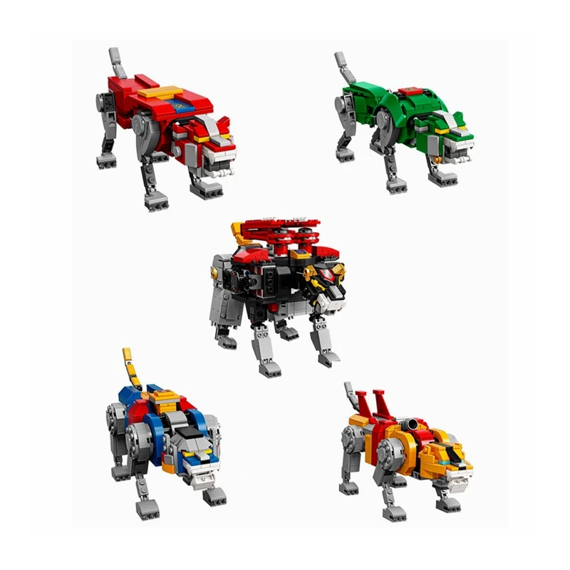 2600 шт. Legoings Voltron King защитник Вселенной строительные блоки набора кирпичи детей DIY