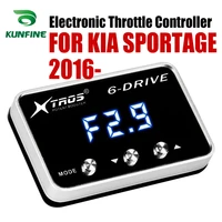 car electronic throttle controller racing accelerator potent booster for kia sportage 2016 2019 tuning parts accessory