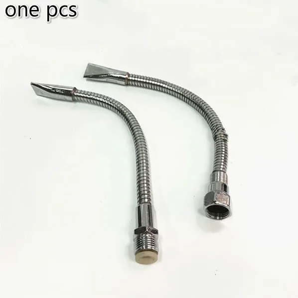 1/4 &quot3/8&quot 1/2 &quotметаллическая Гибкая плоская насадка для водяного масла шланг