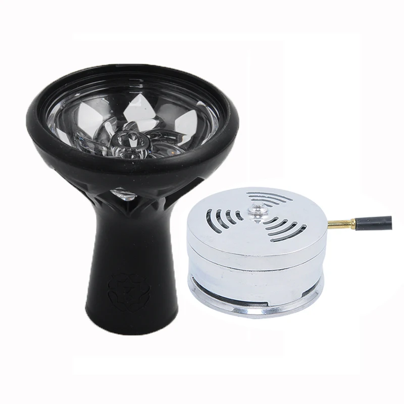 Кальяна Vortex Кристалл Стекло силиконовая чаша кальян чашка + сигнала kaloud для