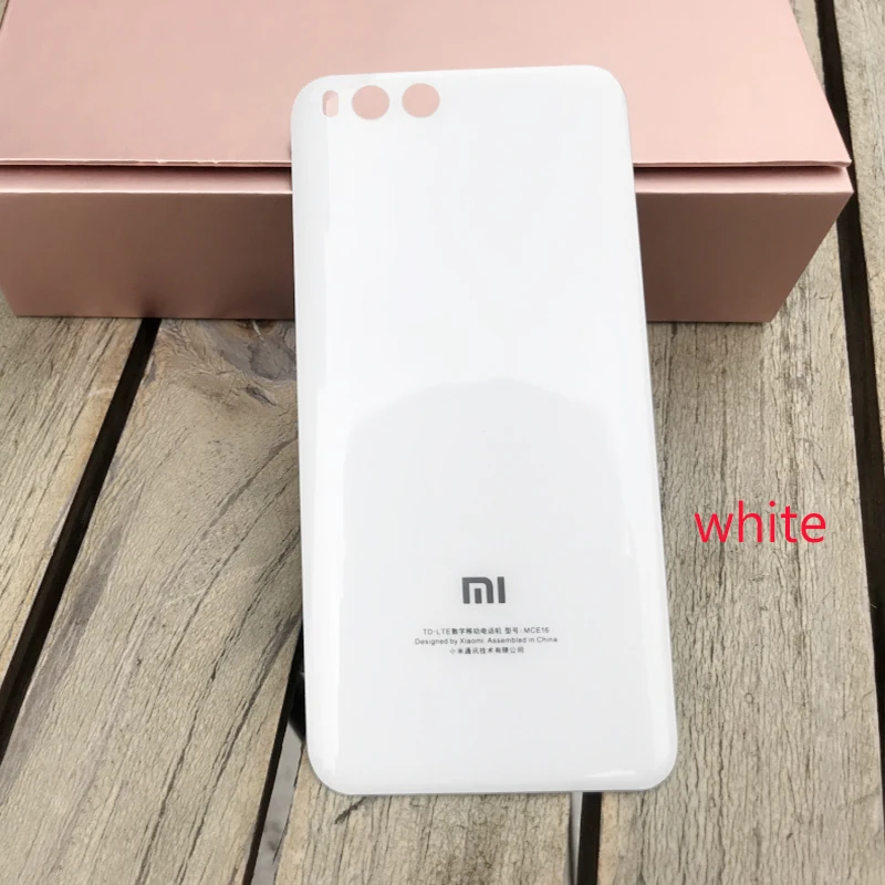 Xiaomi mi 6 Задняя крышка батареи чехол 3D стеклянный корпус задняя дверца-крышка
