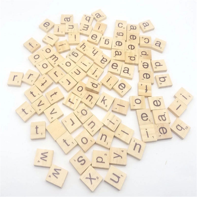 100 шт./пакет Монтессори математические игрушки деревянные развивающие детские с