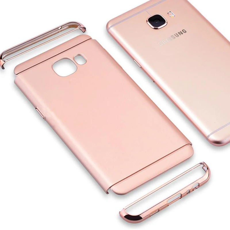 Жесткий PC Shell для Samsung Galaxy C7 C7000 Case C700 чехол Роскошные Coque Fundas капа на | Мобильные