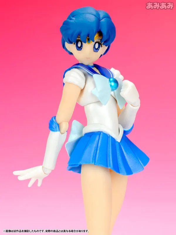PrettyAngel Подлинная Bandai S.H.Figuarts SHF Pretty Guardian Sailor Moon 20th ПВХ Mercury Action Figure|action figure|sailor moonsailor