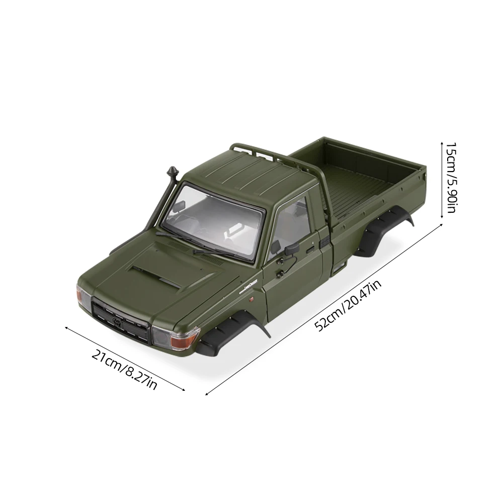 Для 1/10 Toyota Land Cruiser 70 RC Автомобильный кузов продаем комплект Killerbody LC70 костюмы для 323 мм Колесная база Traxxas TRX-4 шасси