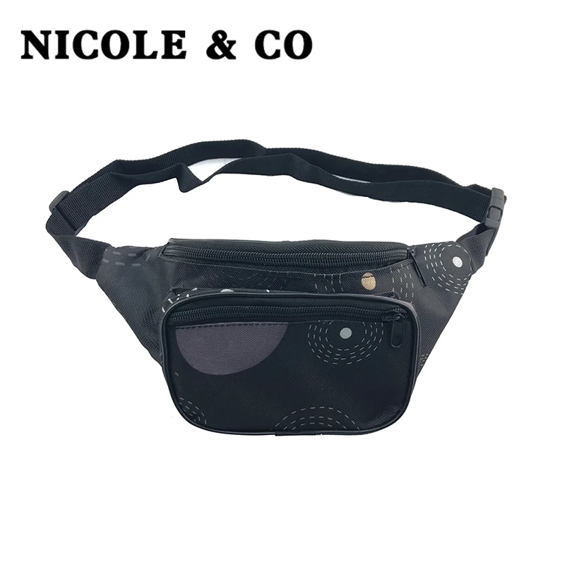 Поясная Сумка NICOLE &amp CO для мужчин и женщин забавная Сумочка телефона маленькая