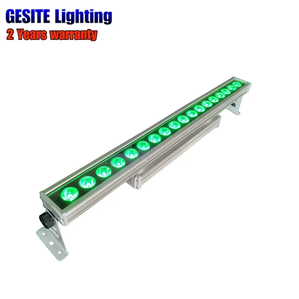 Светодиодная настенная шайба 6/10 DMX каналов 90 В-240 В Китай Tyanshine RGBWA UV 6в1 цвет 25