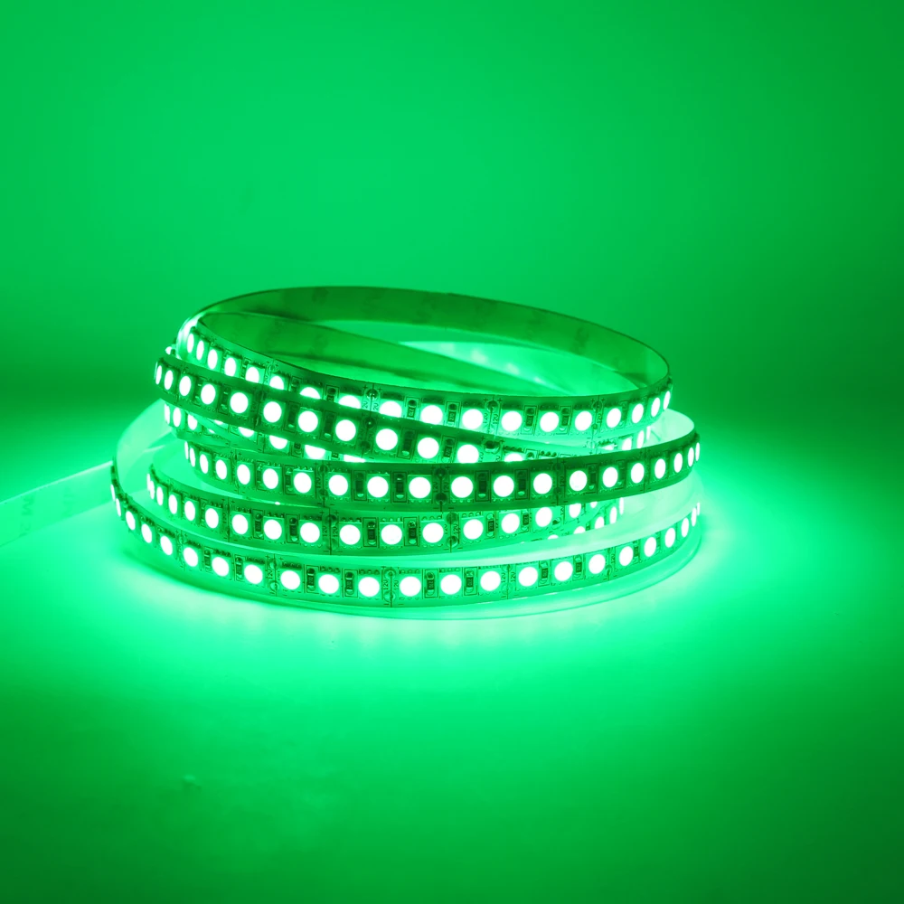 5 м 5050 5054 Светодиодные ленты света 60leds/M 120 светодиодов/м не Водонепроницаемый 12 В