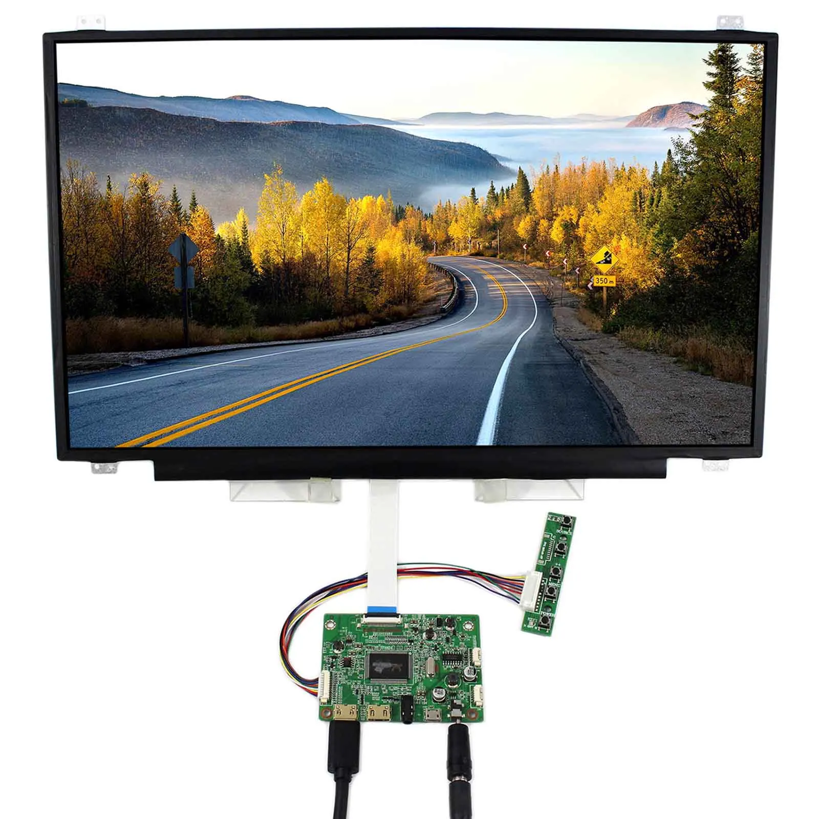 17&quot N173HCE-E31 LCD Display 17.3inch 1920x1080 Screen+ 2Mini HD MI Controller Board | Replacement Parts