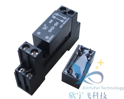 

Super Mini AC 220V 5A Control DC Solid State Relay SAD-5H For Socket Rail Installation Constant Open DC Relay