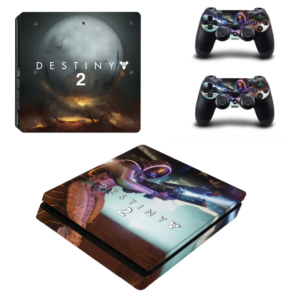 Игра Destiny 2 PS4 тонкий переводная картинка наклейка для Sony PlayStation 4 консоли и