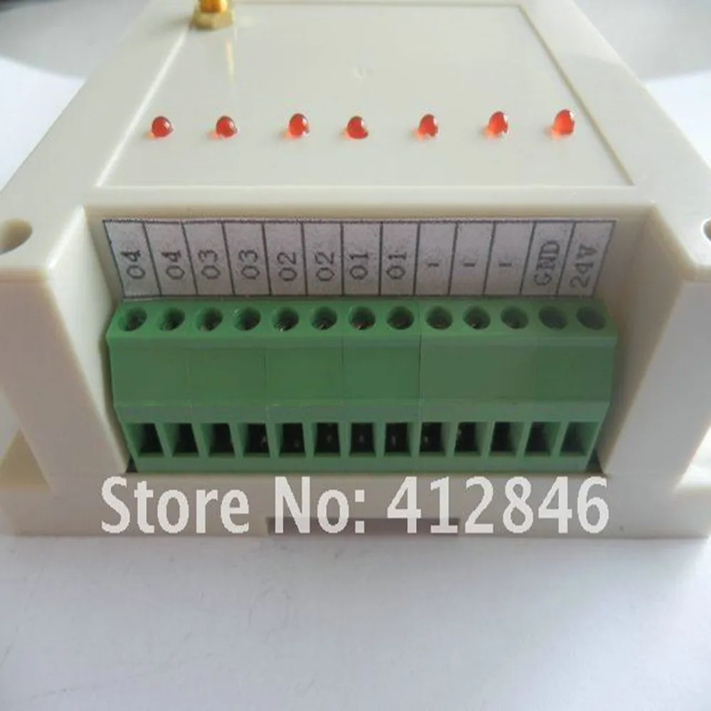 433 мГц 4 way РФ беспроводной I/O Модуль автоматизированная клапан включения