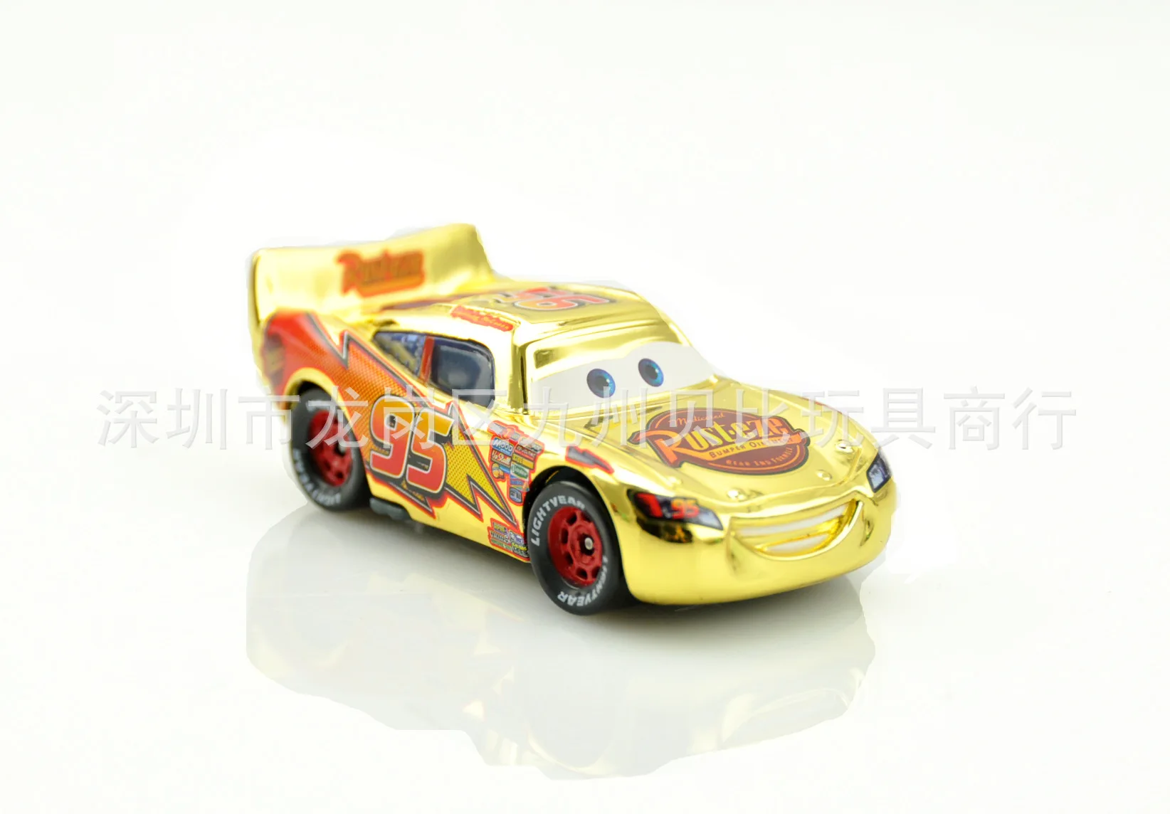 Покрытие золото классический Pixar Автомобили Золотой Серебряный вариант литья