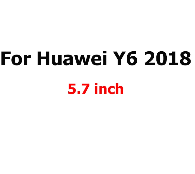 Y6 2018 Защитное стекло для Honor 7A DUA-L22 7A Pro AUM-AL29, закаленное стекло для huawei Y6 Prime Y5, Защитная пленка для экрана 9H - Цвет: Y6 2018