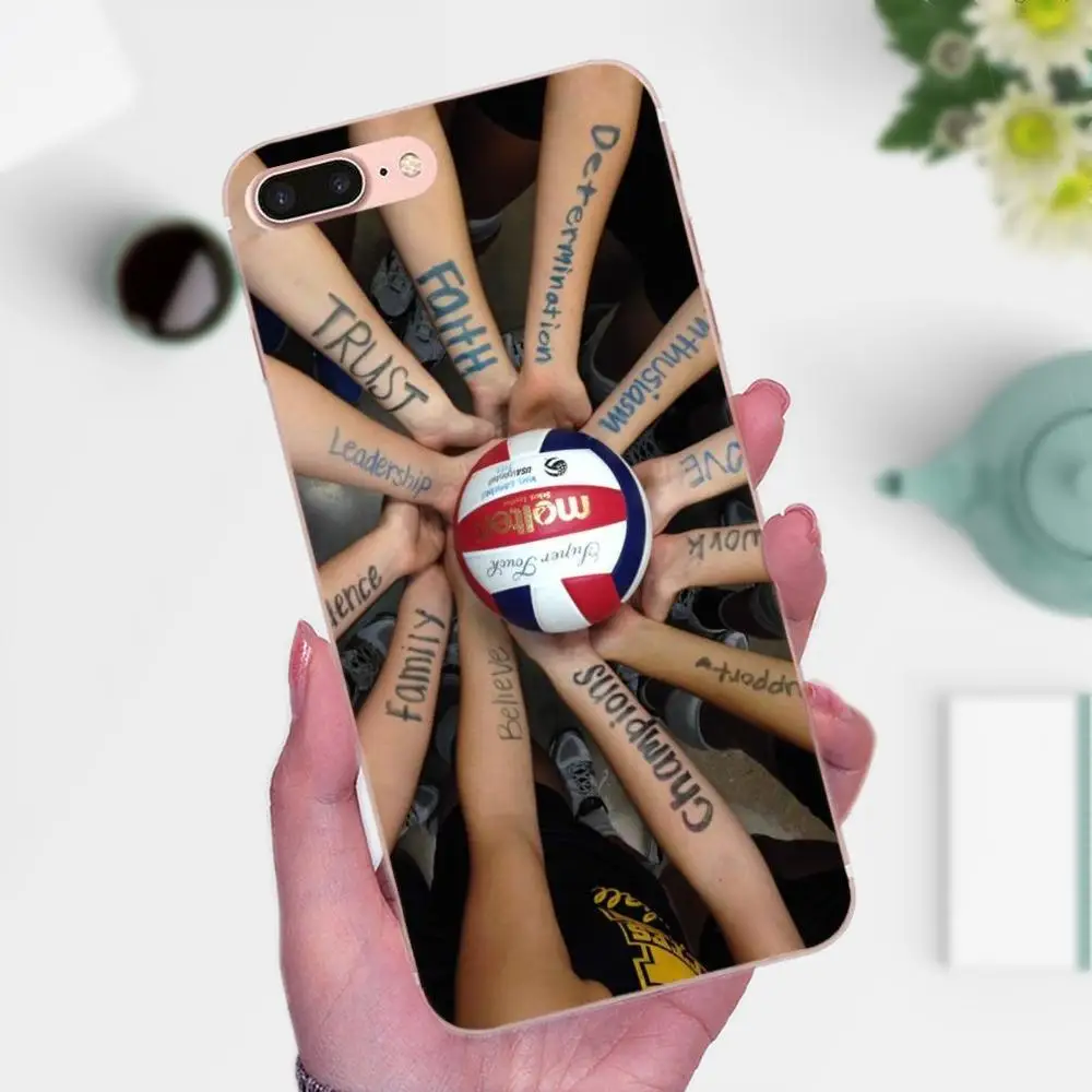 Спортивные фанаты волейбол Сделай Сам чехол для телефона Xiaomi Mi3 Mi4 Mi4C Mi4i Mi5 Mi 5S 5X 6 6X