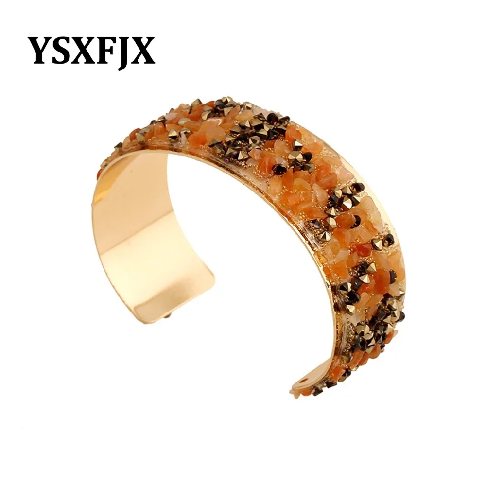 YSXFJX New fashion gravel jewelry bracelet personality set rhinestone classic | Украшения и аксессуары