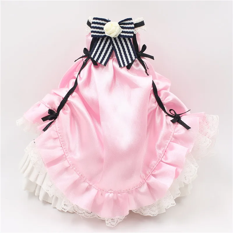 Ice blyth кукла bjd платье принцессы в стиле «лолита» розовое платье костюм со шляпой - Цвет: dress