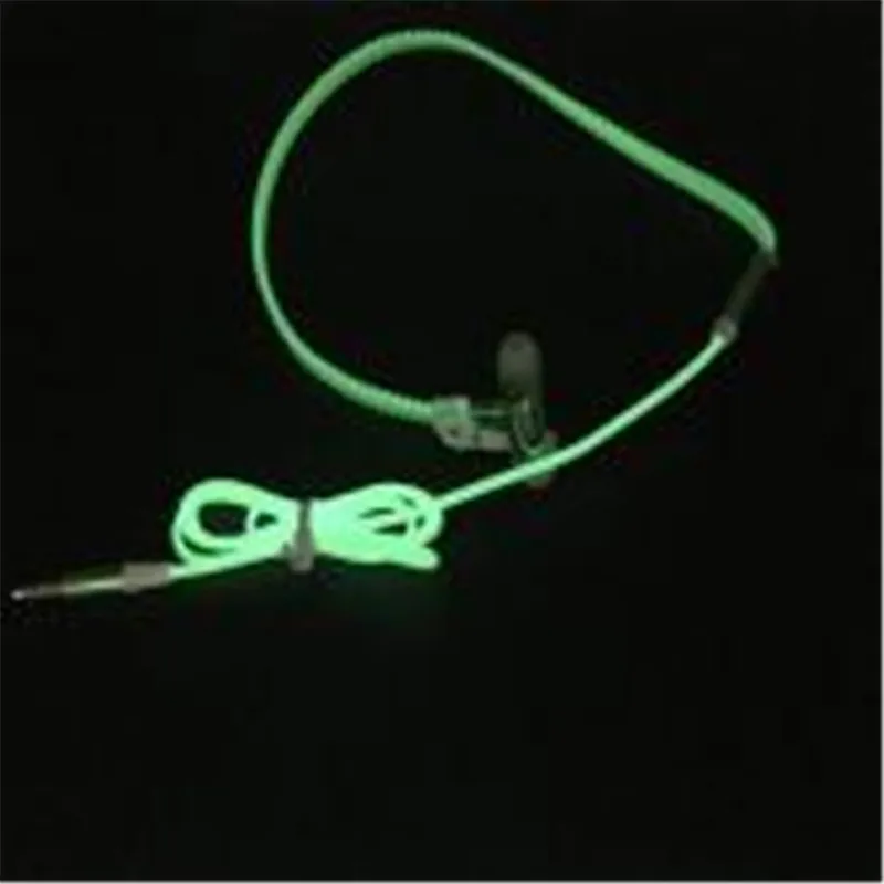 Новинка модные спортивные наушники гарнитура светящисветильник в темноте