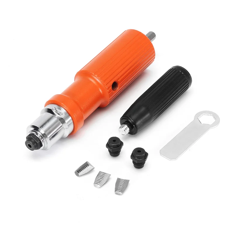 Ногтей пистолет обновленная Электрический заклепки беспроводные клепки