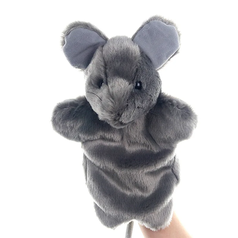 Животное ручная марионетка куклы плюшевый панда кошка игрушка обучение