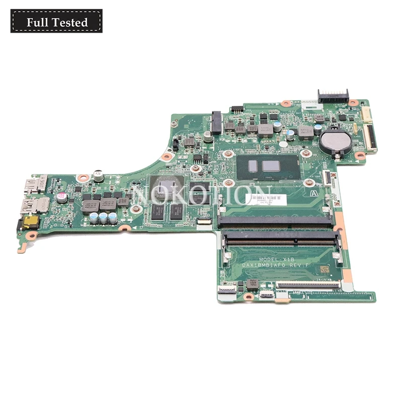NOKOTION 830602 601 001 для HP Pavilion 15T AB100 15 ab материнская плата ноутбука DAX1BDMB6F0 SR2EY i5 6200U 940M 4GB GPU