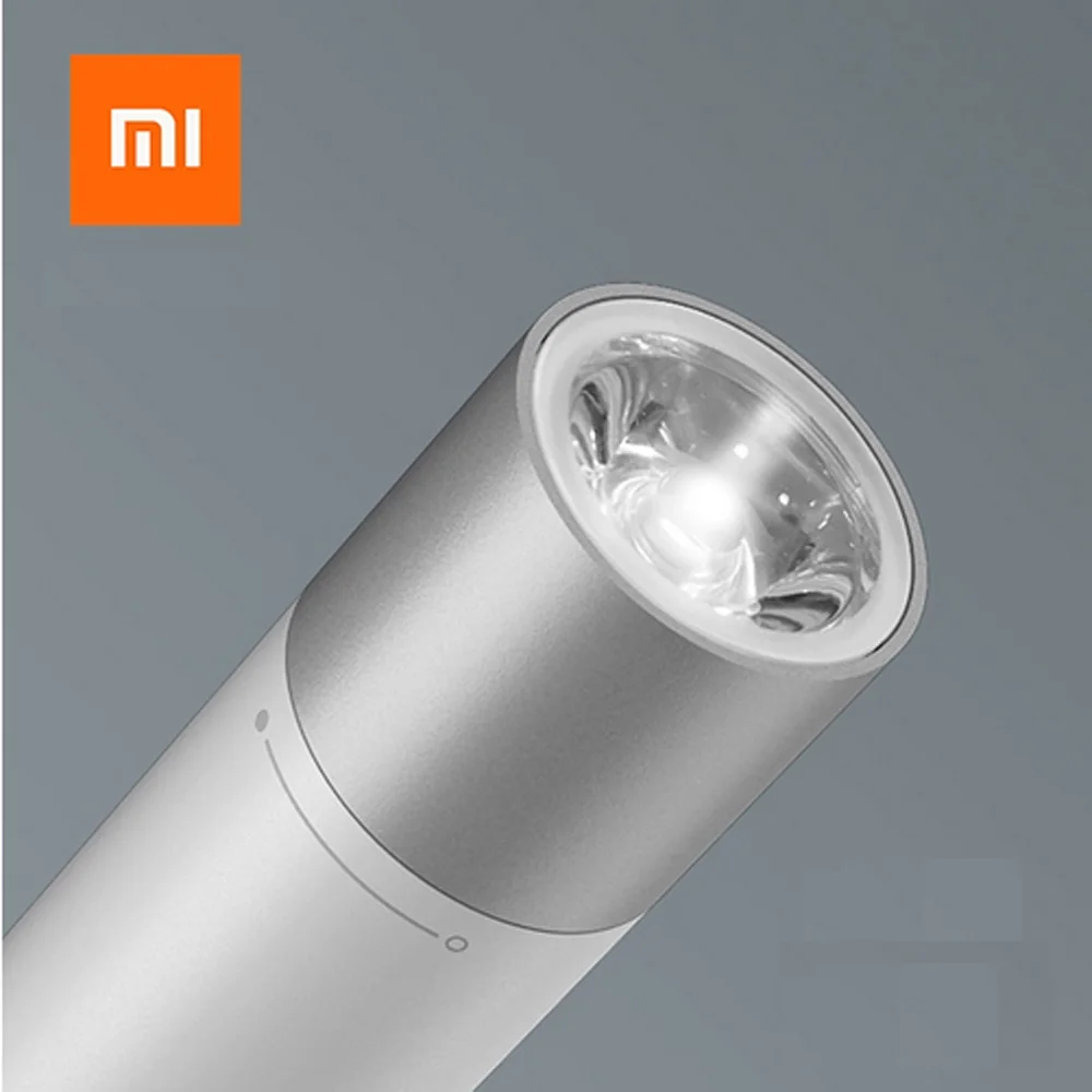 Портативный фонарик Xiaomi 11 регулируемых режимов яркости с вращающейся головкой