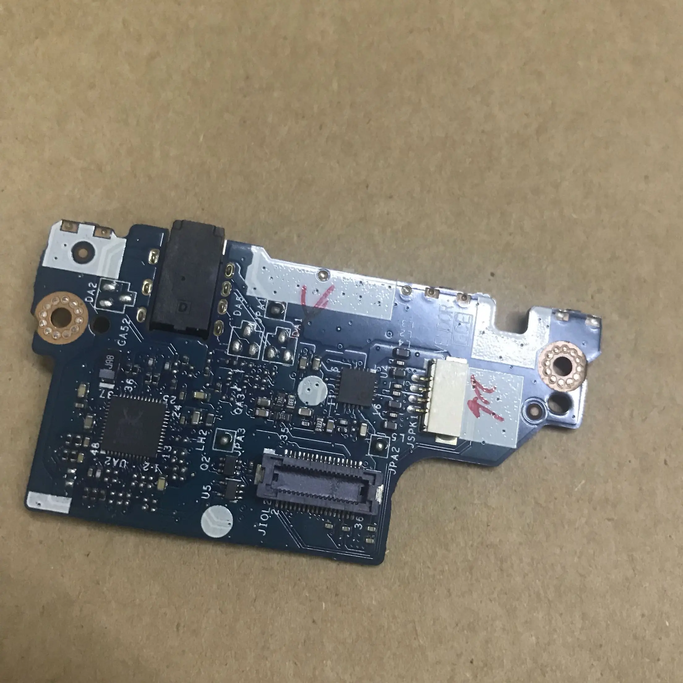 Для Dell XPS 12 9Q33 аудио порт/Кнопка питания печатная плата IO 63XND 063XND LS 9261P|Компьютерные