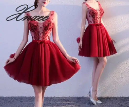 

2020 Xnxee Women's New Lace Short Dress