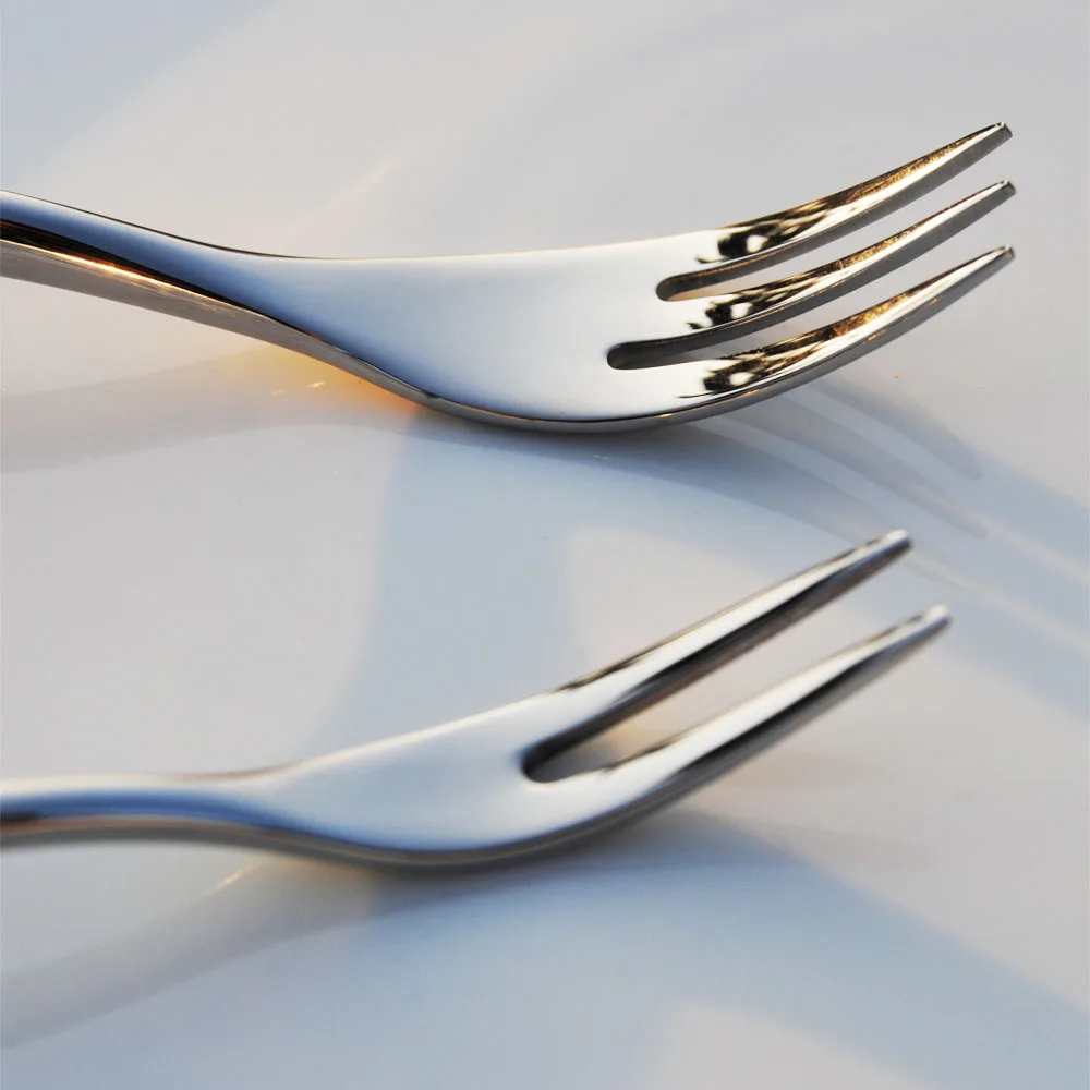 Набор вилок из нержавеющей стали комплект 6 предметов с элегантной длинной