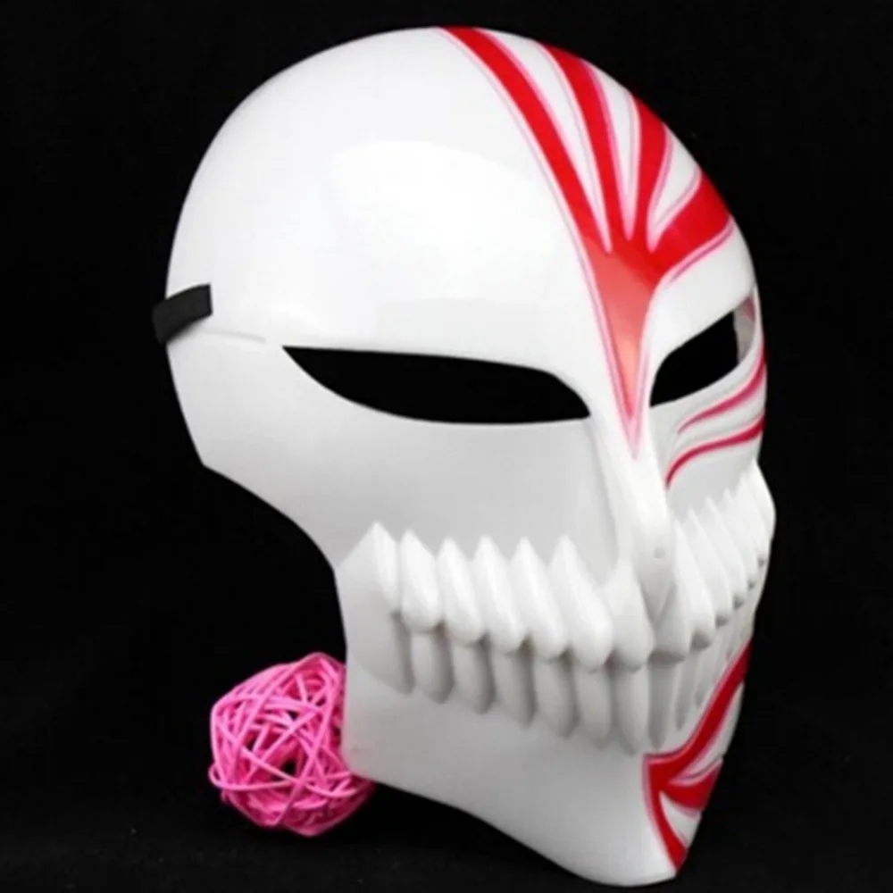 1 шт. Пластик смерть Закрытая маска Ичиго Куросаки из Блич танцевальный