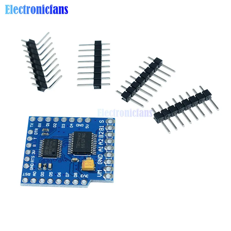 Модуль драйвера TB6612FNG для WeMos D1 mini I2C двойной моторный драйвер с последовательным