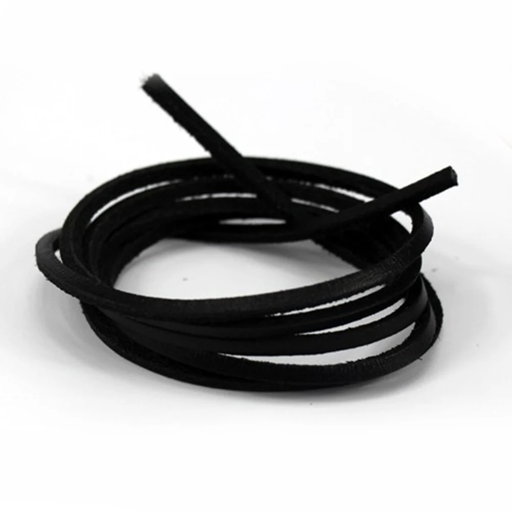Новые 1 пара 80 см кожаные шнурки Beanie Shoestrings обувь со шнуровкой многоцветные нейлоновые туфли аксессуары Сапоги путешествия спортивный шнурок - Цвет: Черный