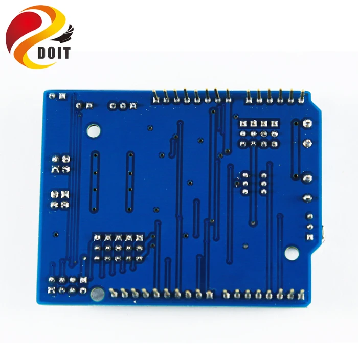 Щит управления мотором DOIT с L298P для Arduino UNO R3|car chassis|motor tankboard motor |