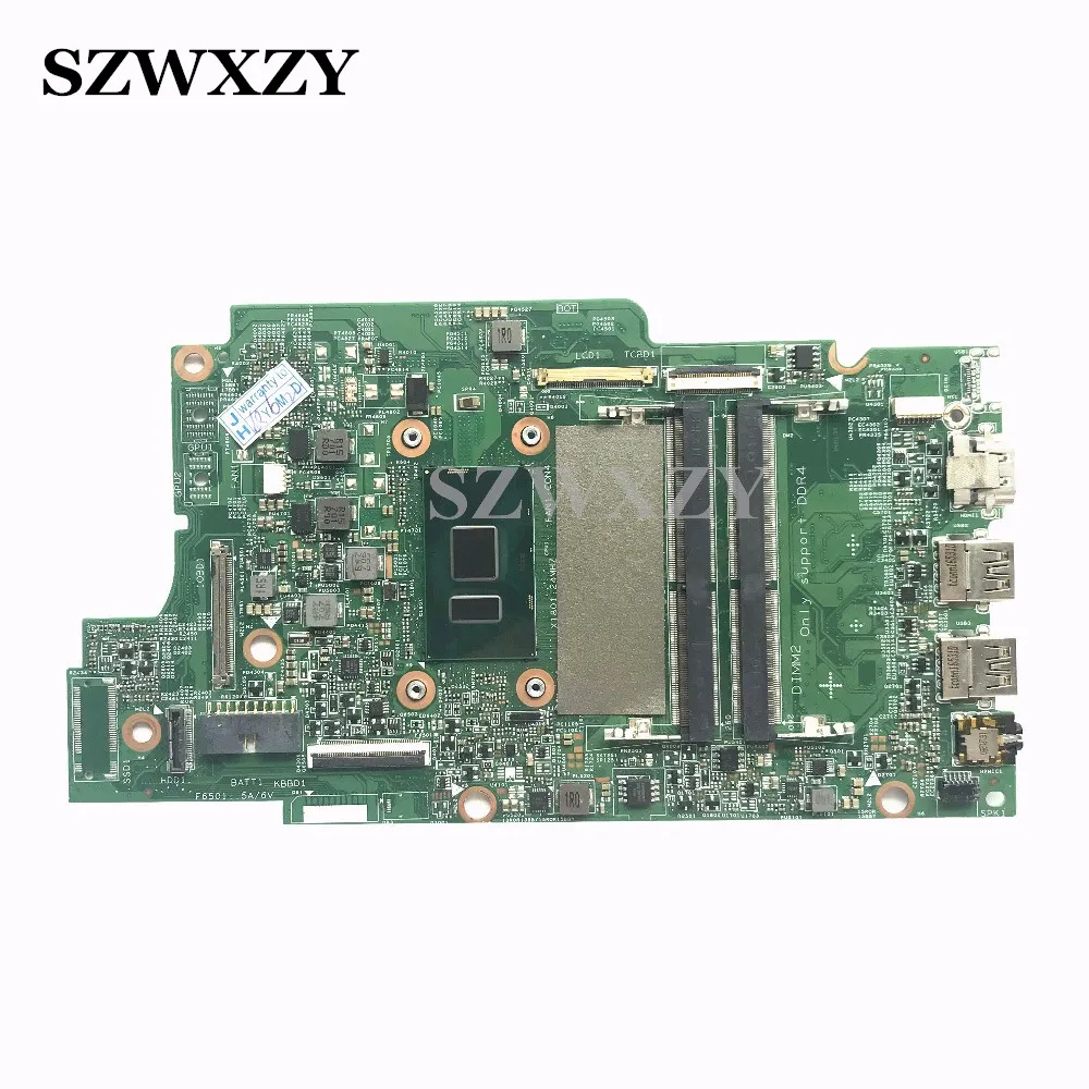 Для Dell Inspiron 13 5378 5578 материнская плата для ноутбука CN 0W25G6 W25G6 с SR2ZW I3 7100U процессором