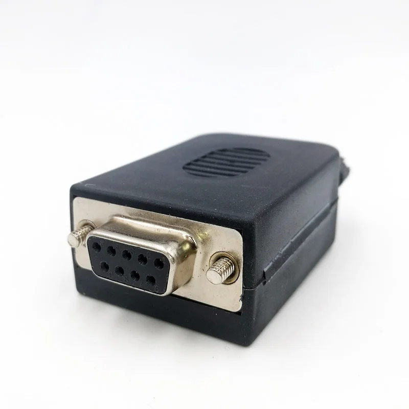 DB9 COM RS232 без передачи сигналов терминалы Мужской Женский Разъем D sub 9Pin