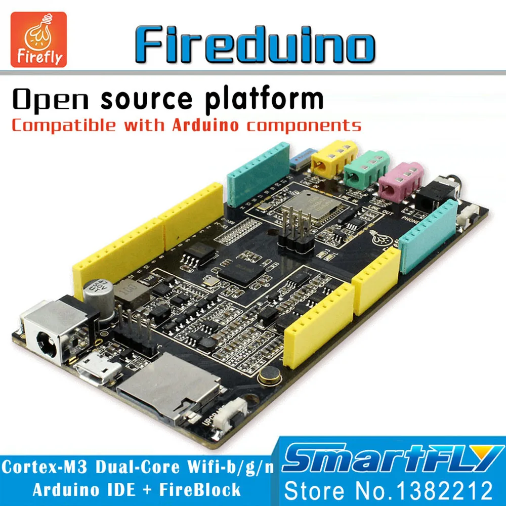 Firedupc комбинированный стебель образование царапин графическая программа IOT макетная плата pcduwi-Fi модуль ARM Cortex M3 demo