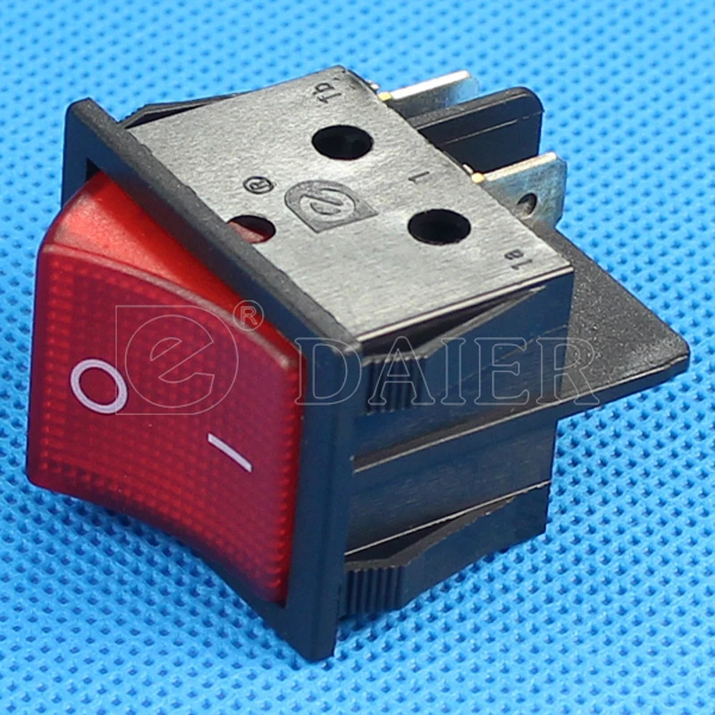 16A 250VAC DPST ВКЛ-ВЫКЛ светодиодный свет бар кулисный переключатель 20A 125VAC T85 30*22 мм двойной переключатель для насоса с 12 В лампы