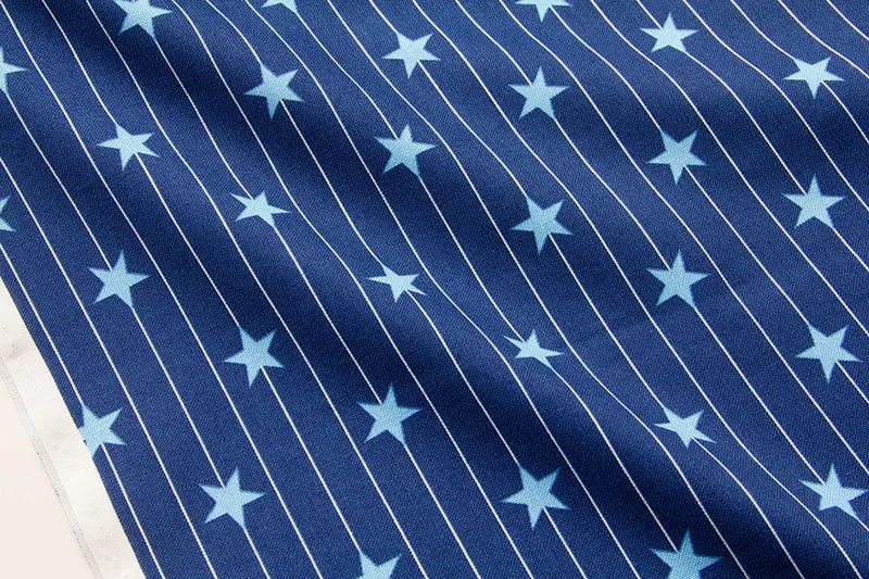 Half-Meter Japanese COSMO Oxford Cotton Fabric Patchwork Cloth DIY Sewing Quilting Star C | Дом и сад